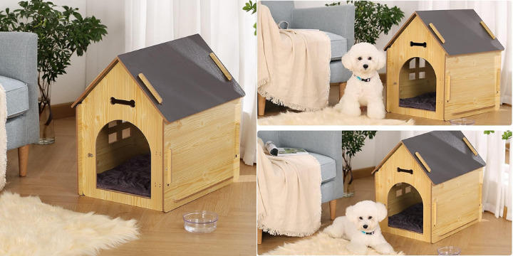 Modern dog crate