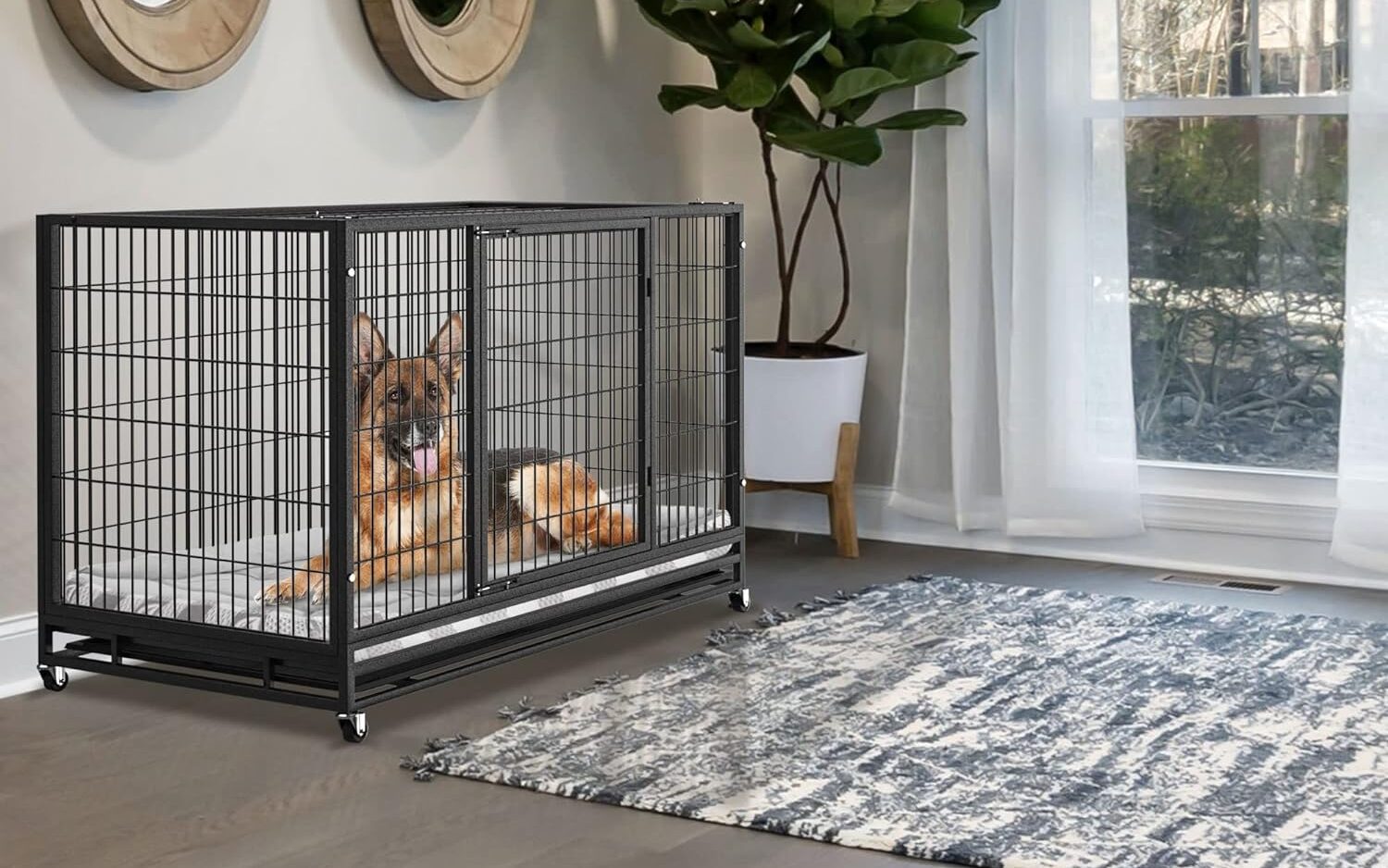 best dog crates for high anxiety dogs